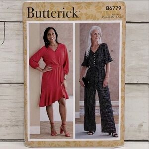 ⭐️5 for $28⭐️ NEW Butterick B6779 Women’s Sewing Patterns UNCUT